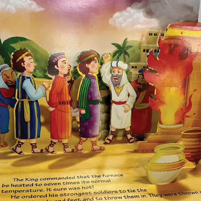 The Fiery Furnace (Pop-Up Bible Story Book) - Image 4