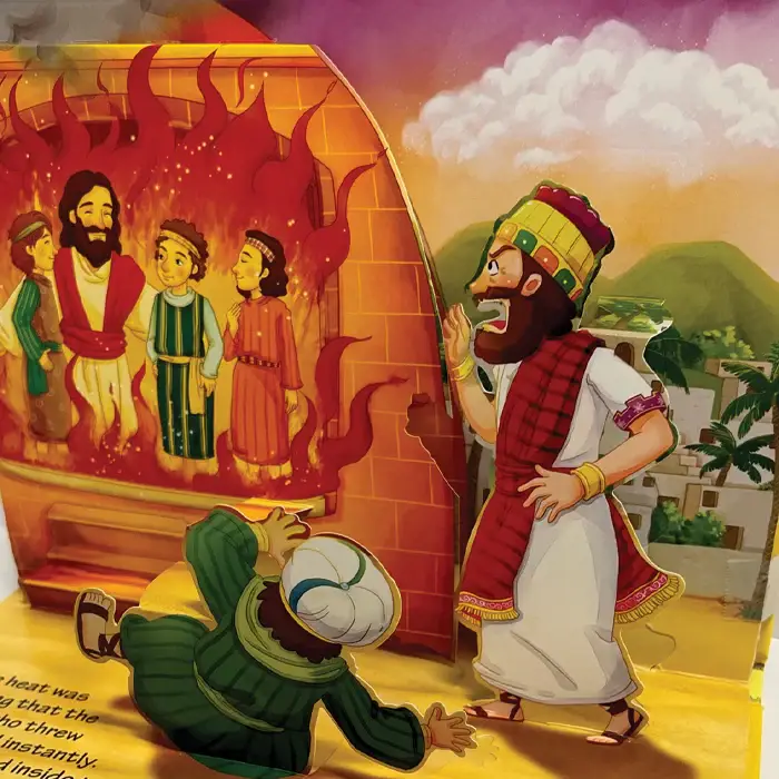 The Fiery Furnace (Pop-Up Bible Story Book) - Image 3