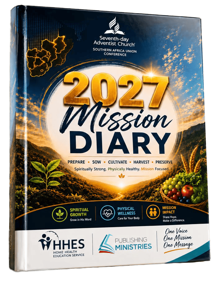 Cover of 2027 Mission Diary by Seventh-day Adventist Church.